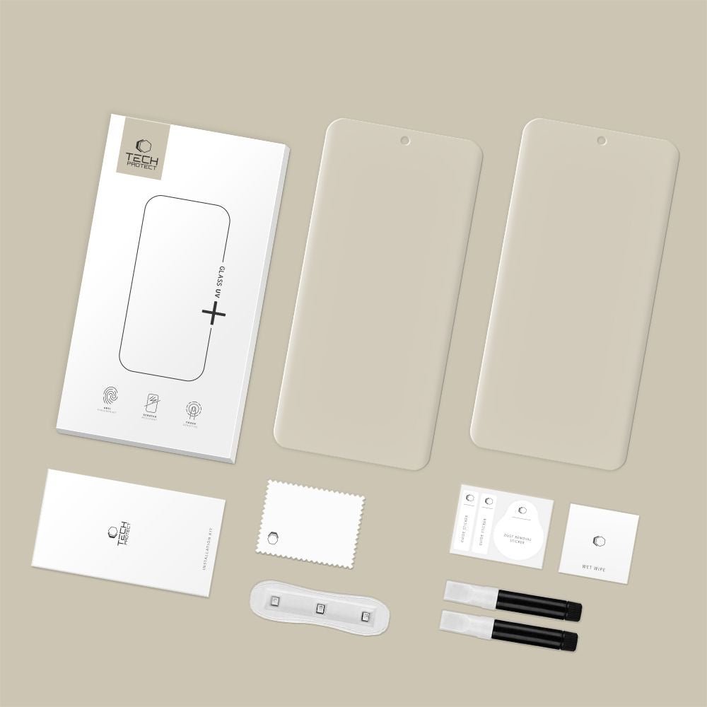 Tech - Protect Xiaomi Poco M8 Pro 5G / Redmi Note 15 Pro Plus 5G - Full Screen Αντιχαρακτικό Γυαλί Οθόνης - GLASS UV+ - 2 Τεμάχια - Διάφανα