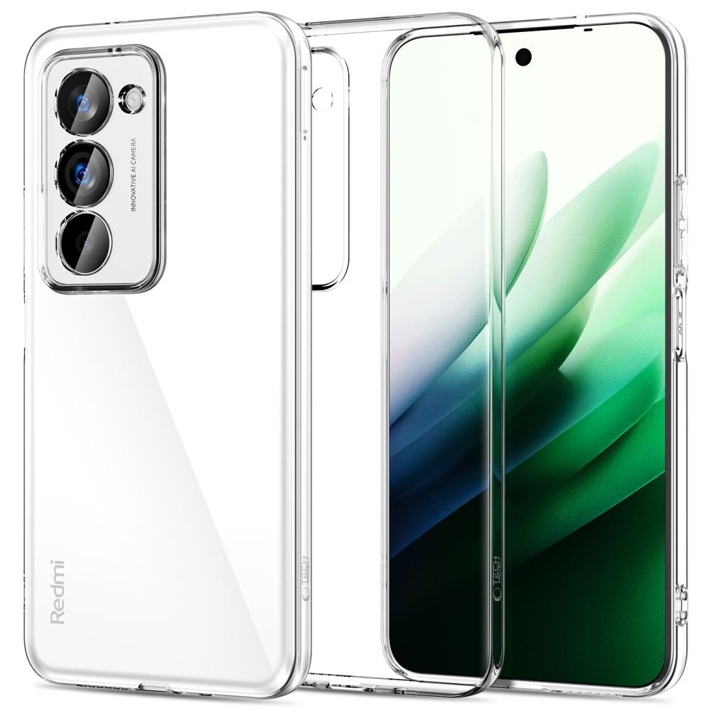 Tech - Protect Xiaomi Redmi 15 4G / 5G - Θήκη Σιλικόνης - Flexair - Clear