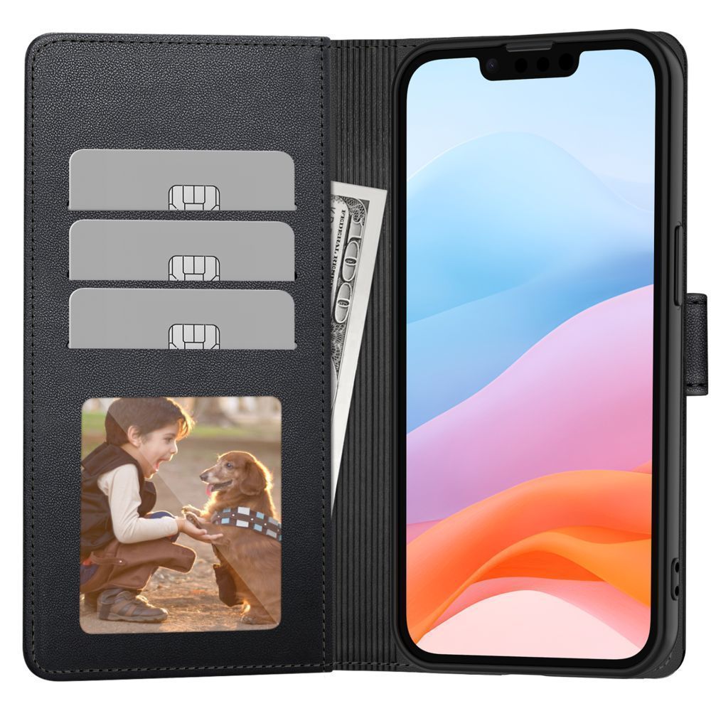 Tech - Protect Xiaomi Redmi 15C 5G / Poco C85 5G - Θήκη Πορτοφόλι Stand από Δερματίνη - Wallet - Black