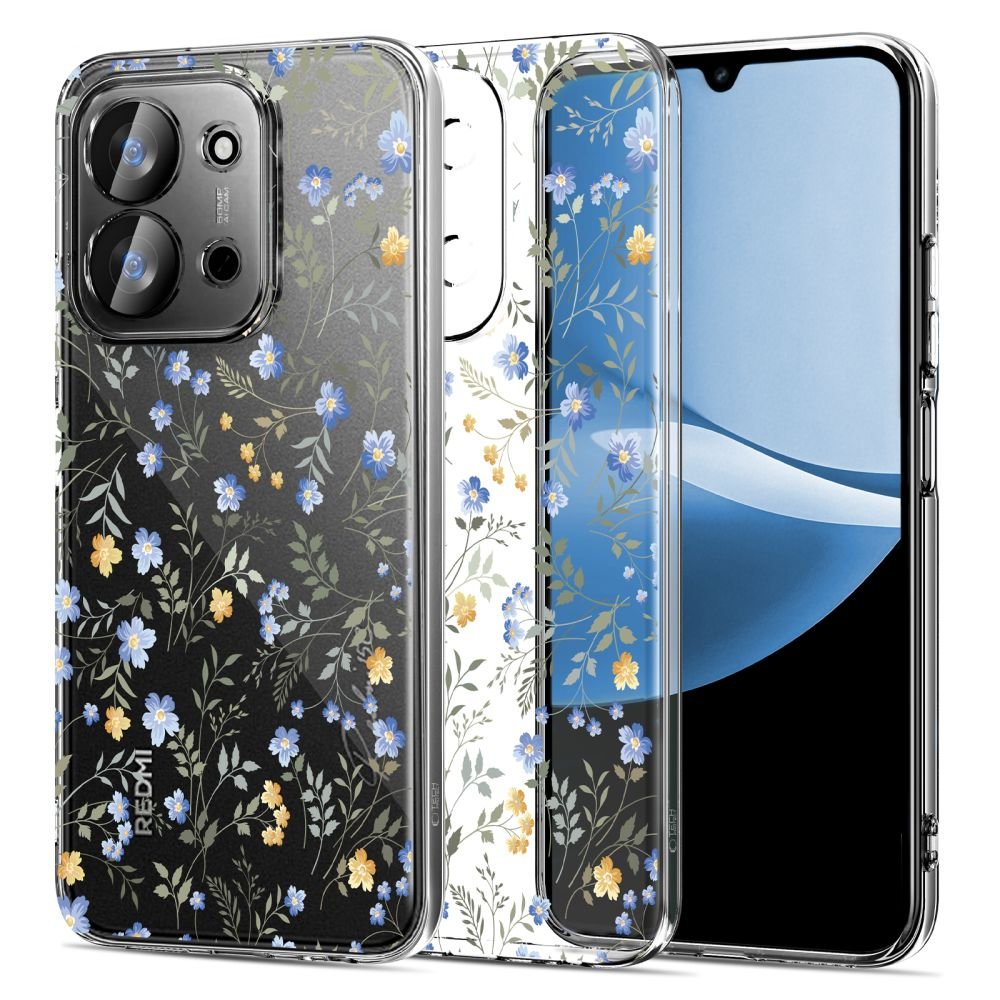 Tech - Protect Xiaomi Redmi 15C 5G / Poco C85 5G - Θήκη Σιλικόνης - Flexair - Spring Flowers