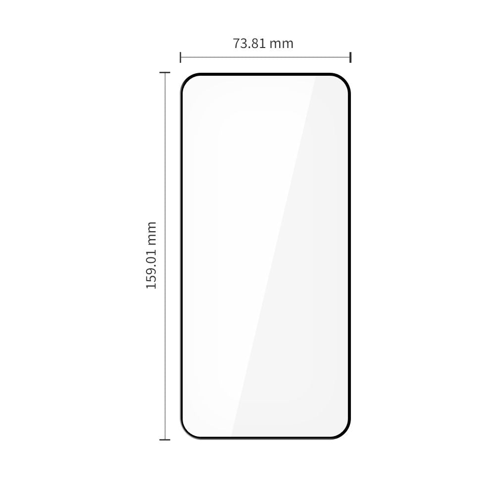 Tech - Protect Xiaomi Redmi Note 15 Pro 5G - Αντιχαρακτικό Γυαλί Οθόνης - Glass Fit+ - 2 Τεμάχια - Black