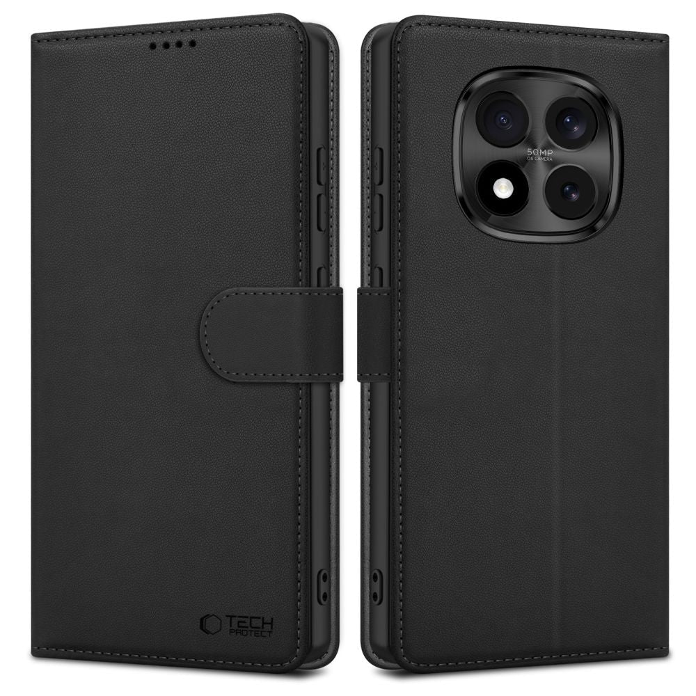 Tech - Protect Xiaomi Redmi Note 15 Pro 5G - Θήκη Πορτοφόλι Stand από Δερματίνη - Wallet - Matte Black