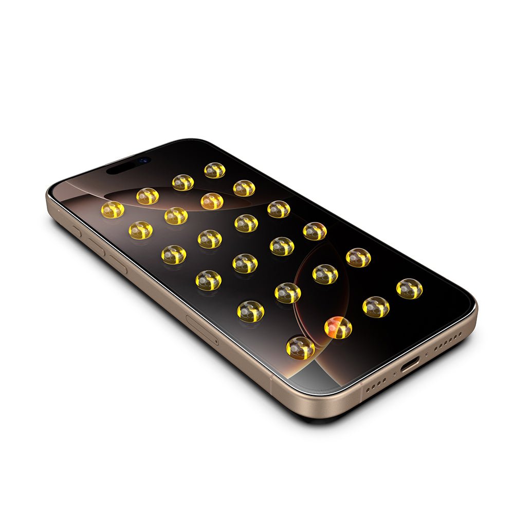 Techsuit iPhone 16 Pro Max - Full Screen Αντιχαρακτικό Γυαλί Οθόνης - TitanGlass FullCover - Privacy