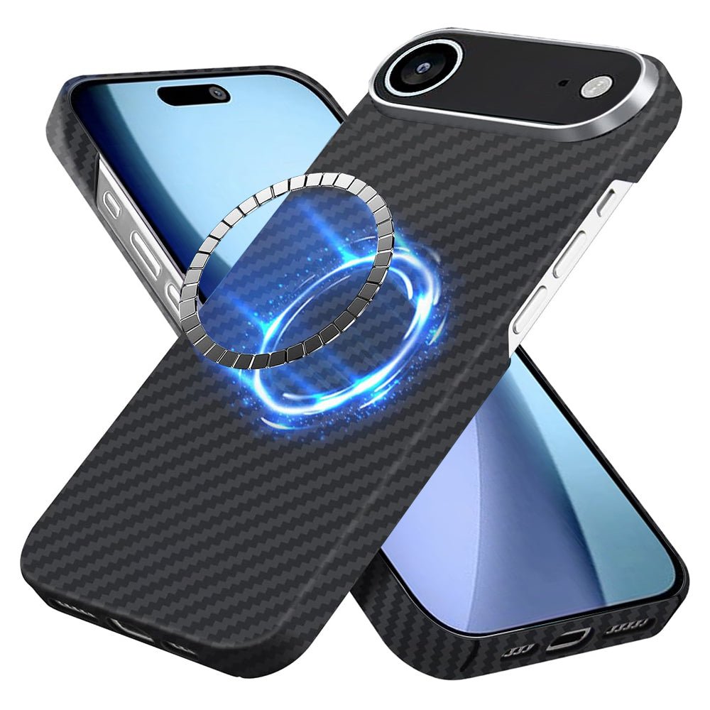 Techsuit iPhone Air Σκληρή Θήκη - Aramid Fiber MagSafe - Black