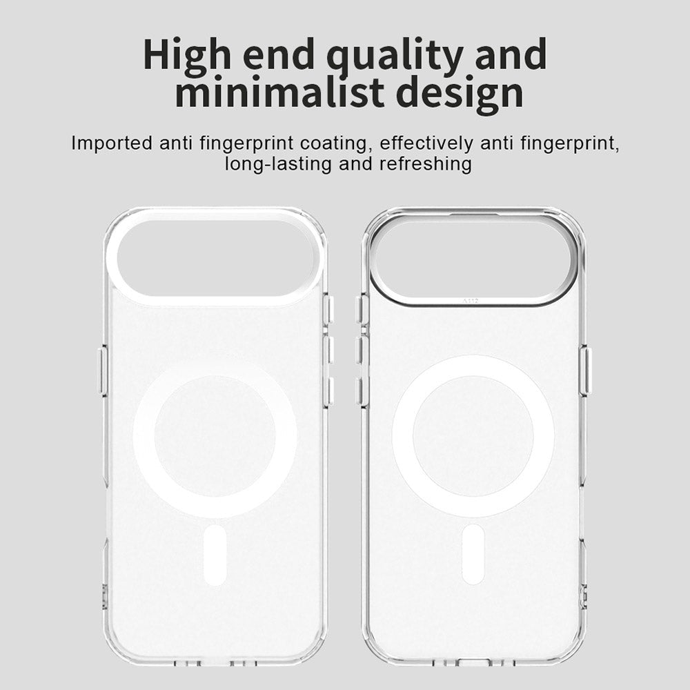 Techsuit iPhone Air - Σκληρή Θήκη με Πλαίσιο Σιλικόνης και MagSafe - CandyCase MagSafe - White