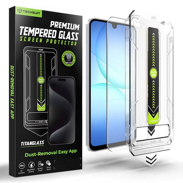 Techsuit Samsung Galaxy A16 4G / A16 5G / A17 4G / A17 5G - Αντιχαρακτικό Γυαλί Οθόνης - TitanGlass CrystalHD - Clear