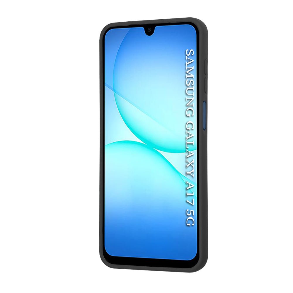 Techsuit Samsung Galaxy A17 4G / 5G - Σκληρή Θήκη με Πλαίσιο Σιλικόνης - MagSafe Pro - Clear / Black