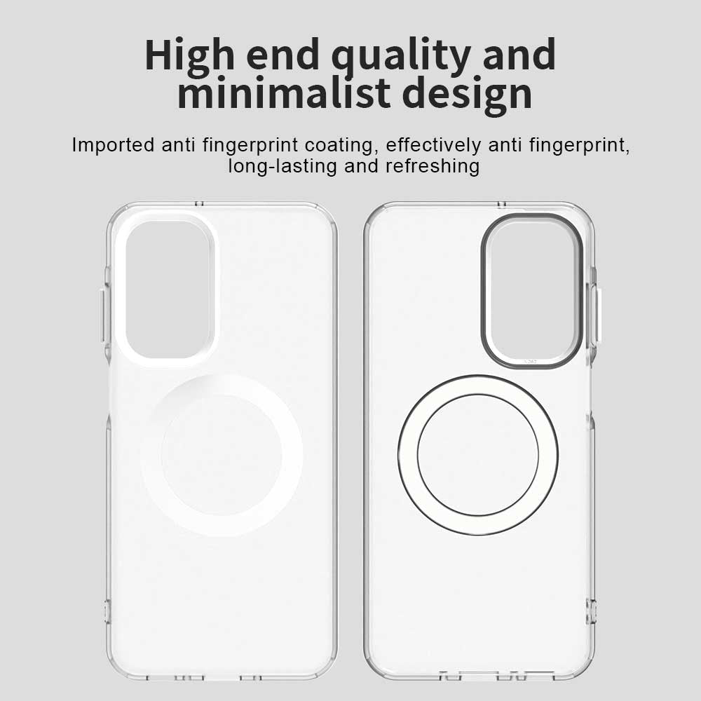 Techsuit Samsung Galaxy A26 5G - Σκληρή Θήκη με Πλαίσιο Σιλικόνης και MagSafe - CandyCase MagSafe - White