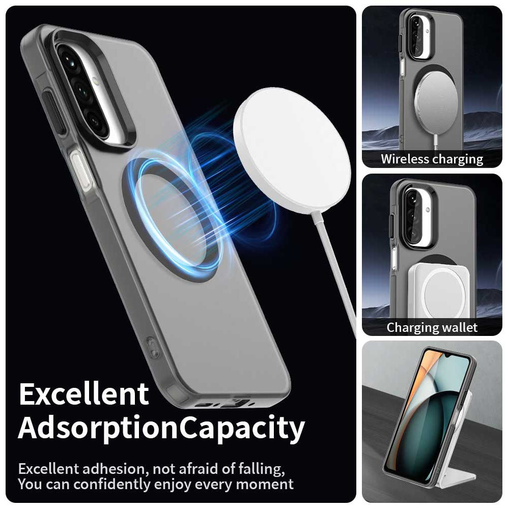 Techsuit Samsung Galaxy A27 5G - Σκληρή Θήκη με Πλαίσιο Σιλικόνης και MagSafe - CandyCase MagSafe - Black
