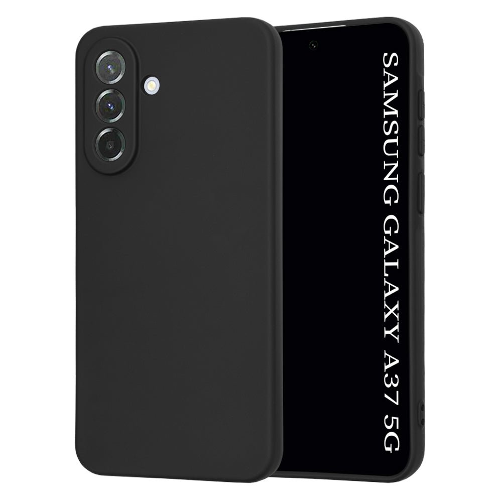 Techsuit Samsung Galaxy A36 5G / A37 5G - Θήκη Σιλικόνης - SoftFlex - Black
