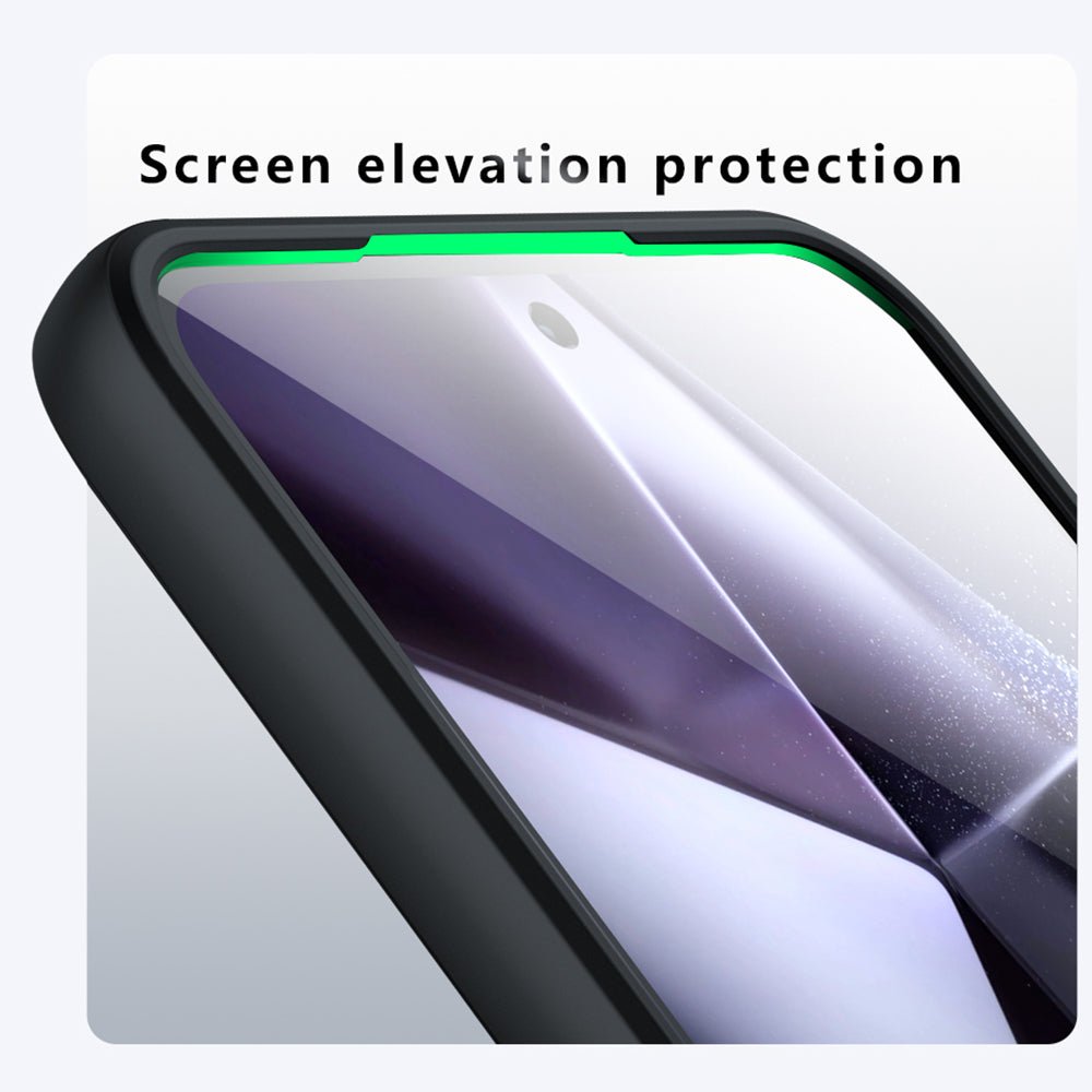 Techsuit Samsung Galaxy A56 5G - Σκληρή Θήκη με Πλαίσιο Σιλικόνης και MagSafe - PureFrost MagSafe - Frosted Black