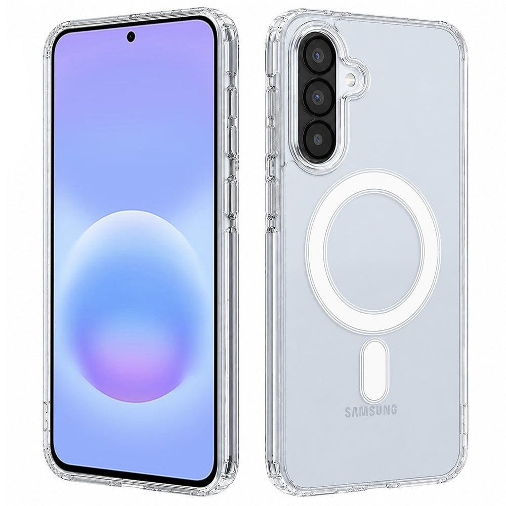 Techsuit Samsung Galaxy A57 5G - Σκληρή Θήκη με Πλαίσιο Σιλικόνης - MagSafe Pro - Clear