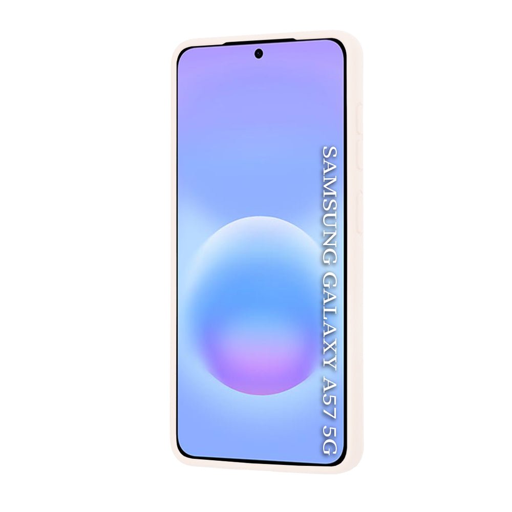 Techsuit Samsung Galaxy A57 5G - Σκληρή Θήκη με Πλαίσιο Σιλικόνης - MagSafe Pro - Nude Pink