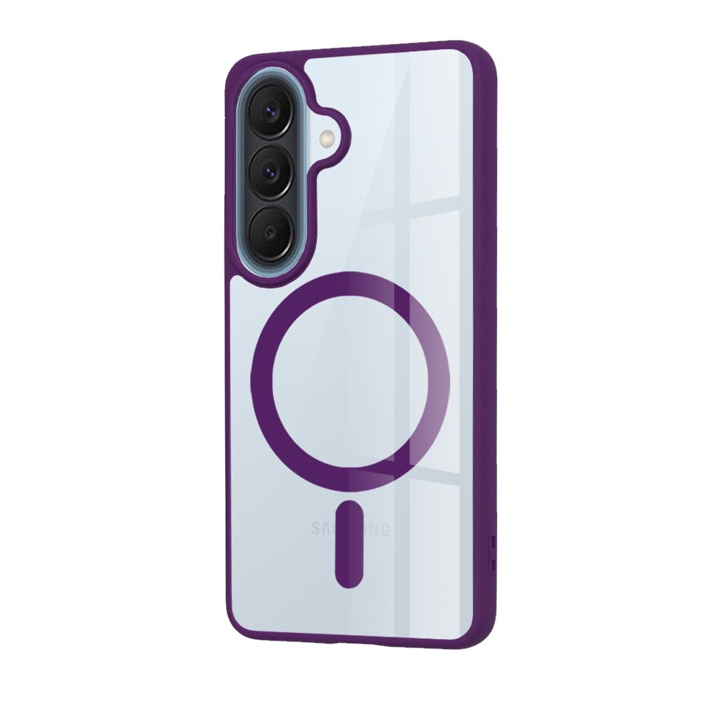 Techsuit Samsung Galaxy A57 5G - Σκληρή Θήκη με Πλαίσιο Σιλικόνης - MagSafe Pro - Purple