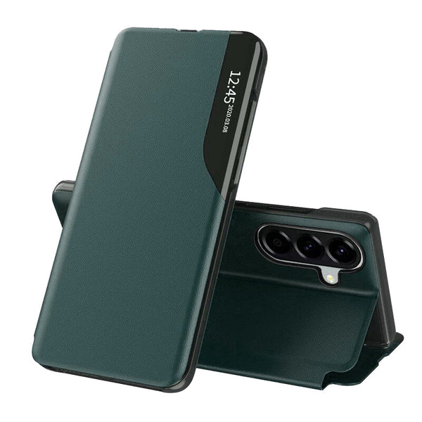 Techsuit Samsung Galaxy A57 5G - Θήκη Βιβλίο - eFold Series - Dark Green