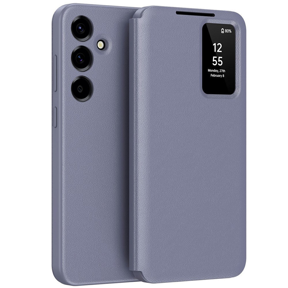 Techsuit Samsung Galaxy A57 5G - Θήκη Βιβλίο με Θέση για 1 Κάρτα - SmartView Series - Purple