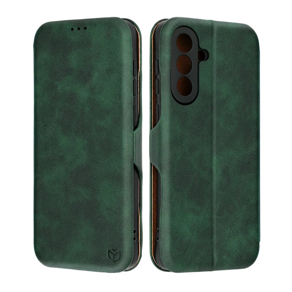 Techsuit Samsung Galaxy A57 5G - Θήκη Βιβλίο - Safe Wallet Plus - Green