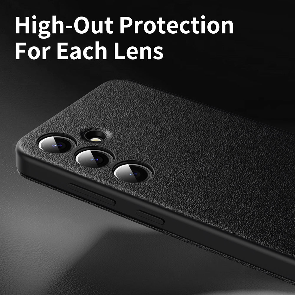 Techsuit Samsung Galaxy S24 FE - Θήκη Βιβλίο με Θέση για 1 Κάρτα - SmartView Series - Black