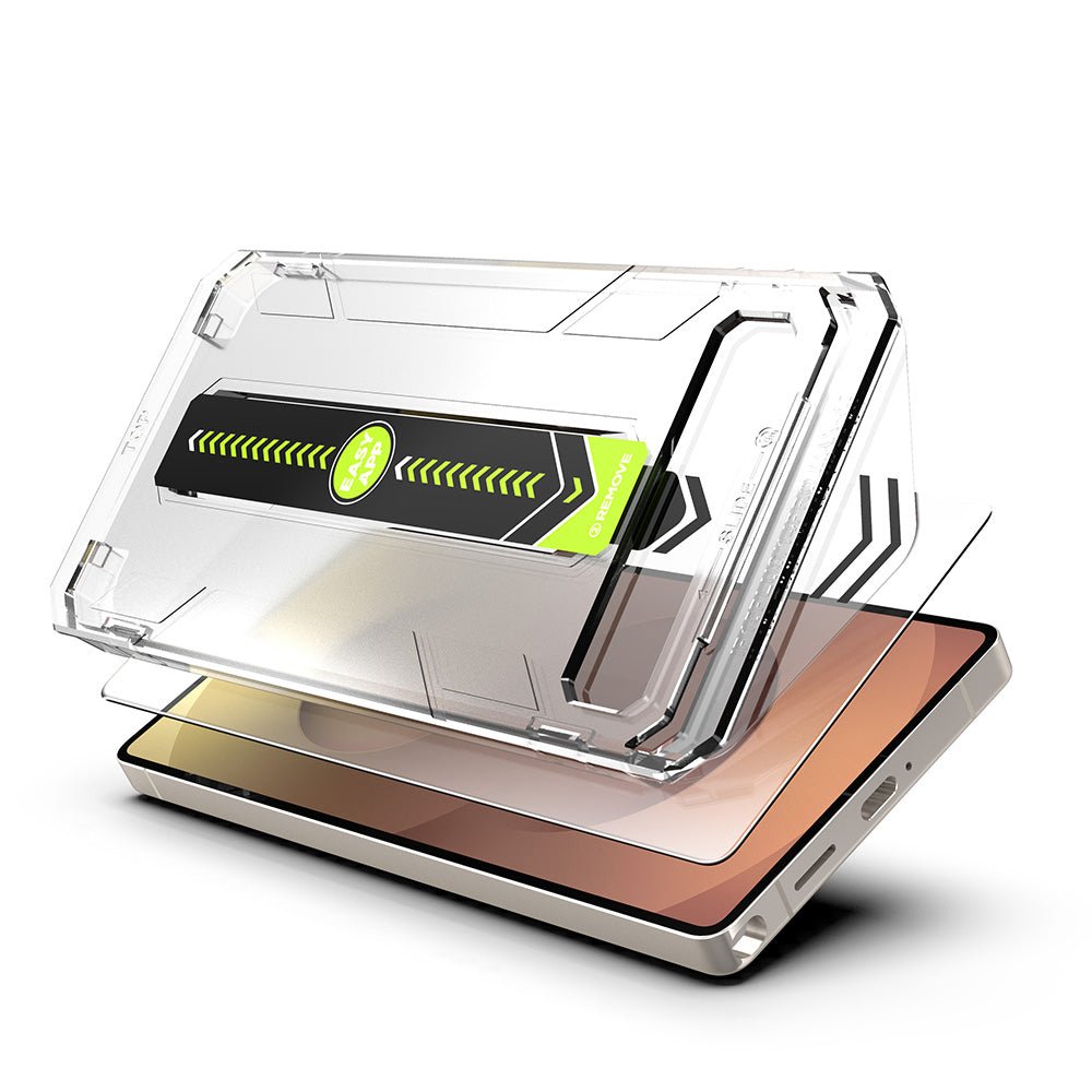 Techsuit Samsung Galaxy S24 Plus / S25 Plus - Σετ με 2 Αντιχαρακτικά Γυαλιά Οθόνης - TitanGlass CrystalHD - Clear