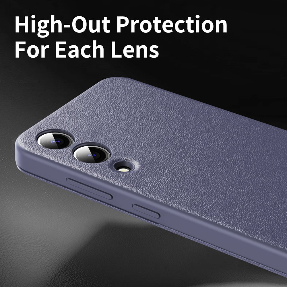 Techsuit Samsung Galaxy S25 Edge - Θήκη Βιβλίο με Θέση για 1 Κάρτα - SmartView Series - Purple