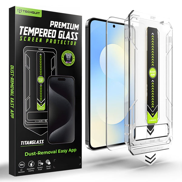 Techsuit Samsung Galaxy S25 FE / A57 5G - Αντιχαρακτικό Γυαλί Οθόνης - TitanGlass CrystalHD - Clear