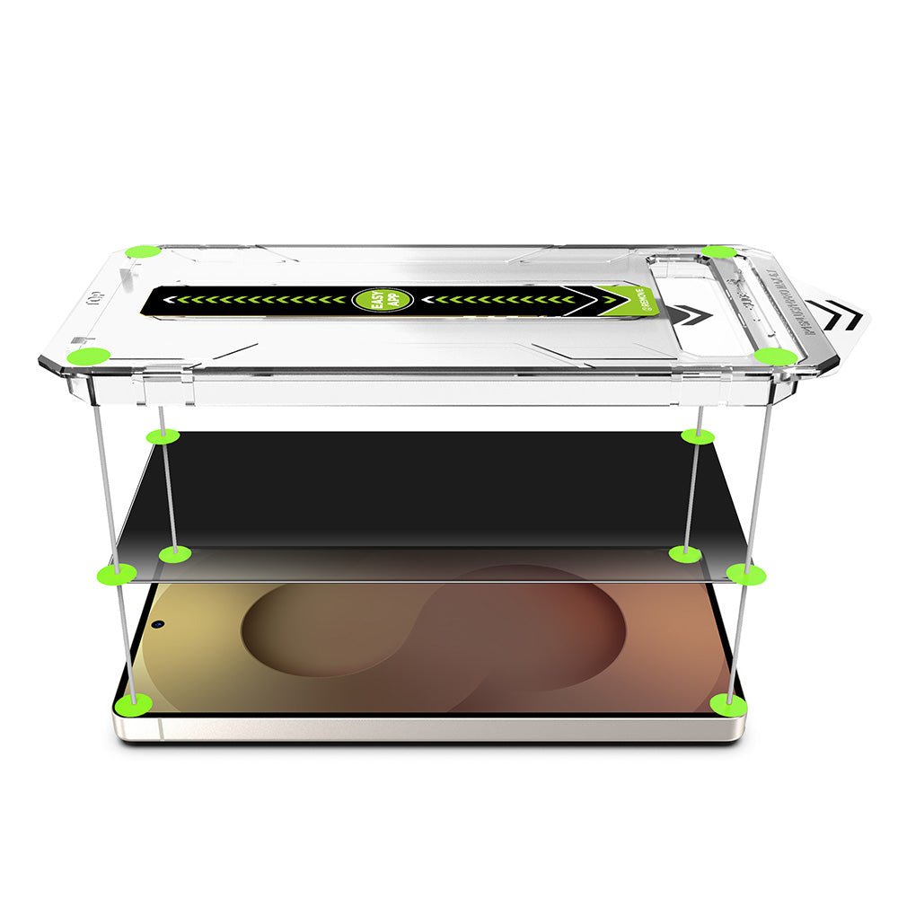 Techsuit Samsung Galaxy S25 FE / A57 5G - Σετ με 2 Αντιχαρακτικά Γυαλιά Οθόνης - TitanGlass CrystalHD - Privacy