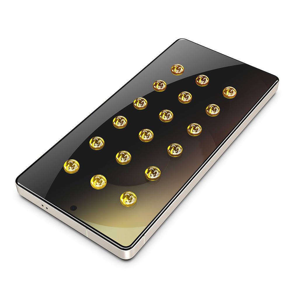 Techsuit Samsung Galaxy S25 Plus / Galaxy S24 Plus - Σετ με 2 Αντιχαρακτικά Γυαλιά Οθόνης - TitanGlass CrystalHD - Privacy