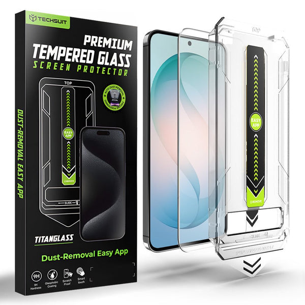 Techsuit Samsung Galaxy S26 Plus - Αντιχαρακτικό Γυαλί Οθόνης - TitanGlass CrystalHD - Clear