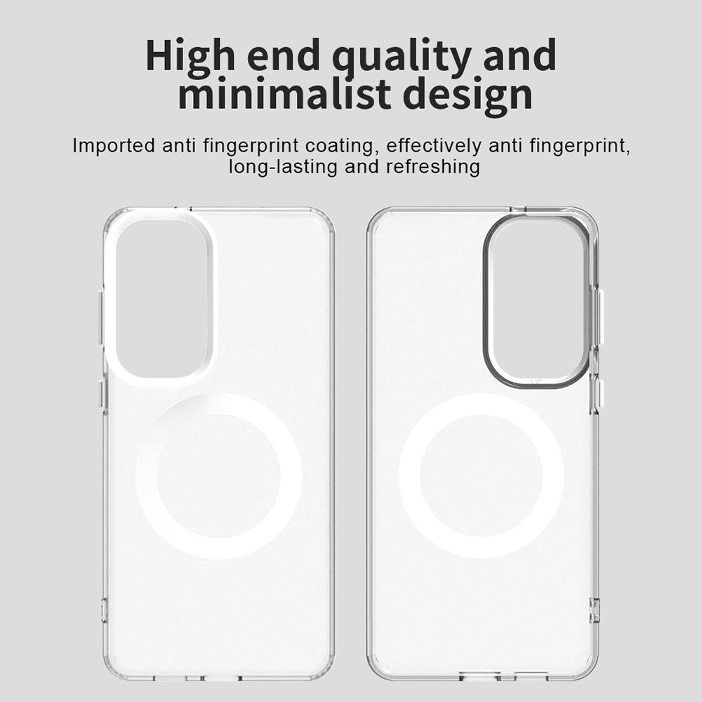 Techsuit Samsung Galaxy S26 Plus - Σκληρή Θήκη με Πλαίσιο Σιλικόνης και MagSafe - CandyCase MagSafe - White