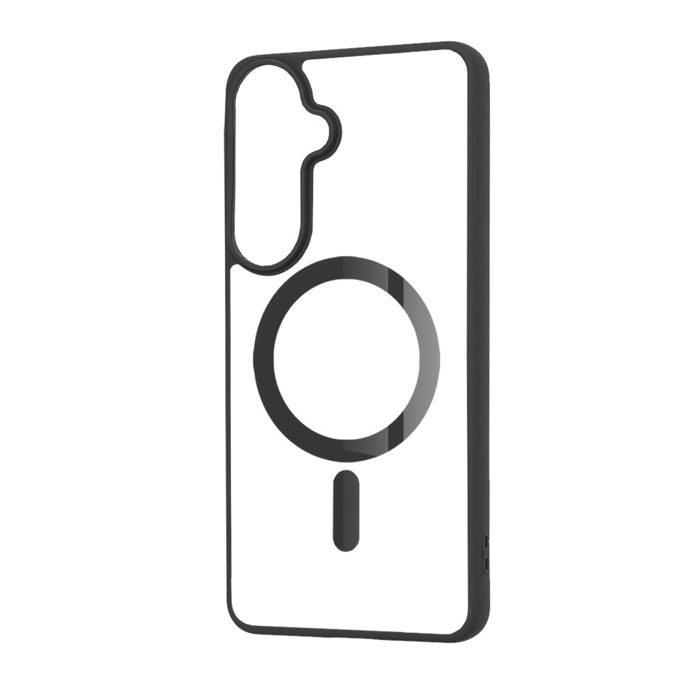 Techsuit Samsung Galaxy S26 Plus - Σκληρή Θήκη με Πλαίσιο Σιλικόνης - MagSafe Pro - Clear / Black