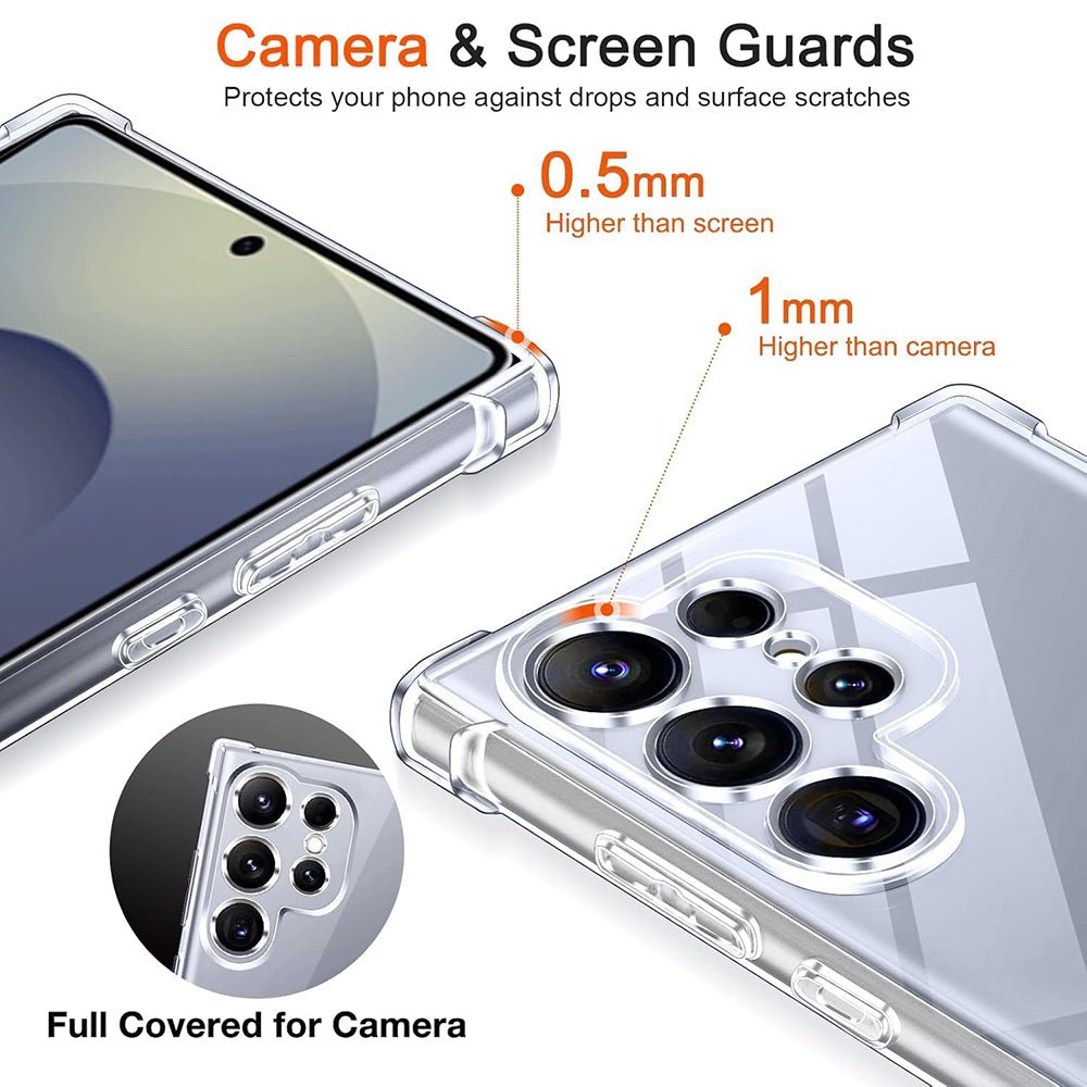 Techsuit Samsung Galaxy S26 - Θήκη Σιλικόνης με Ενισχυμένες Γωνίες και MagSafe - Shockproof Clear Silicone MagSafe - Clear