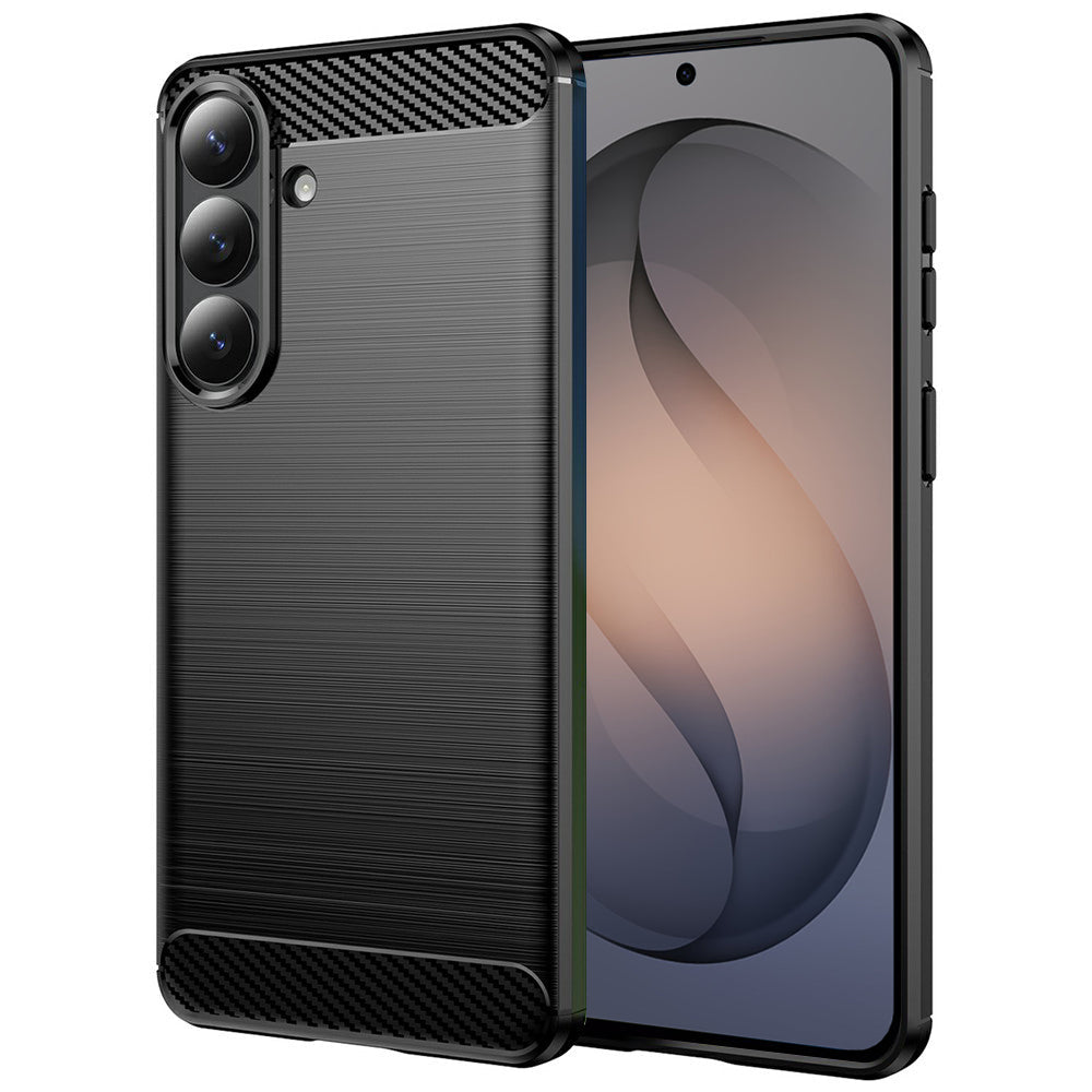 Techsuit Samsung Galaxy S26 - Θήκη Σιλικόνης TPU - Carbon Silicone - Black