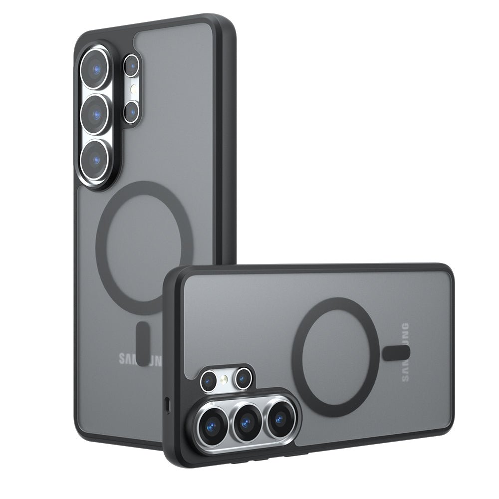 Techsuit Samsung Galaxy S26 Ultra - Σκληρή Θήκη με Πλαίσιο Σιλικόνης και MagSafe - PureFrost MagSafe - Frosted Black