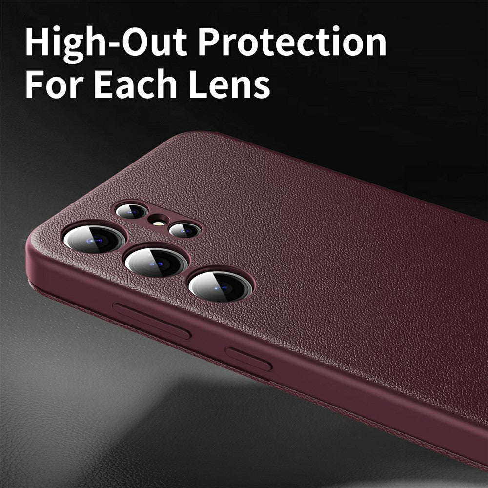 Techsuit Samsung Galaxy S26 Ultra - Θήκη Βιβλίο με Θέση για 1 Κάρτα - SmartView Series - Red