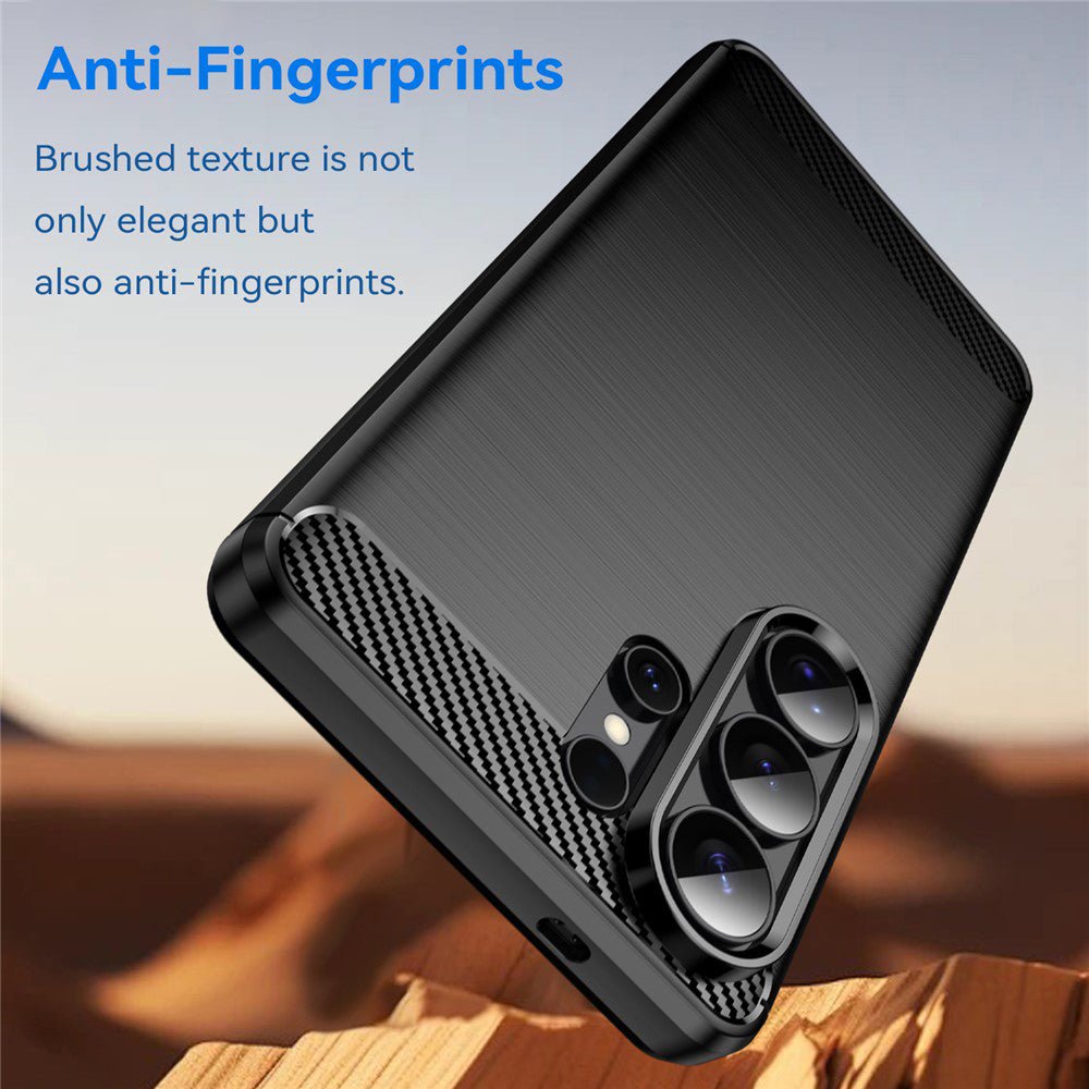 Techsuit Samsung Galaxy S26 Ultra - Θήκη Σιλικόνης TPU - Carbon Silicone - Black
