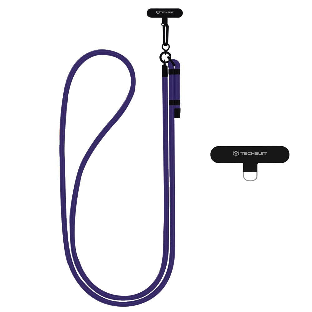 Techsuit Universal Λουράκι για Θήκη Κινητού - RCS1 - 71 Rope CrossBody Strap - Stormy Night