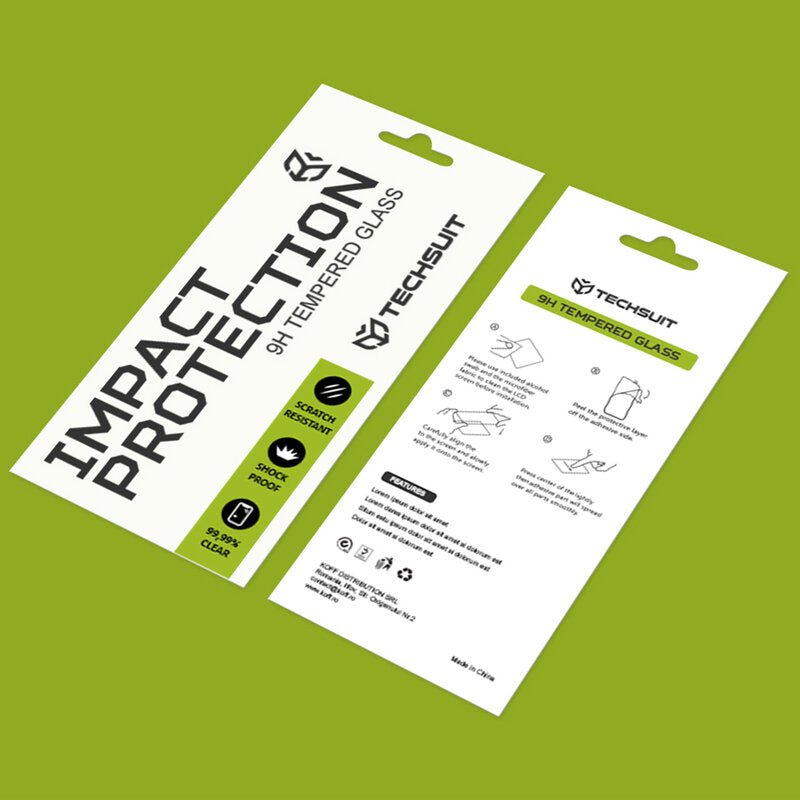 Techsuit Xiaomi Redmi 15 4G / 5G - Full Screen Full Glue Αντιχαρακτικό Γυαλί Οθόνης 9H - Black