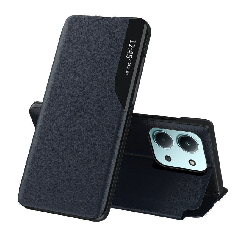 Techsuit Xiaomi Redmi 15C 4G / 5G / Poco C85 4G - Θήκη Βιβλίο - eFold Series - Dark Blue