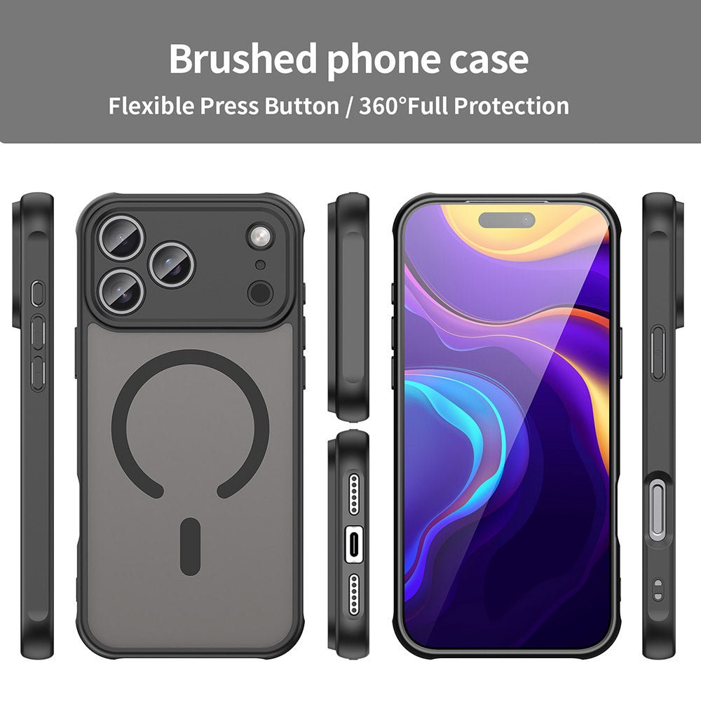Techsuit Xiaomi Redmi 15C 4G / 5G - Σκληρή Θήκη με Πλαίσιο Σιλικόνης και MagSafe - HaloFrost II MagSafe - Navy Blue