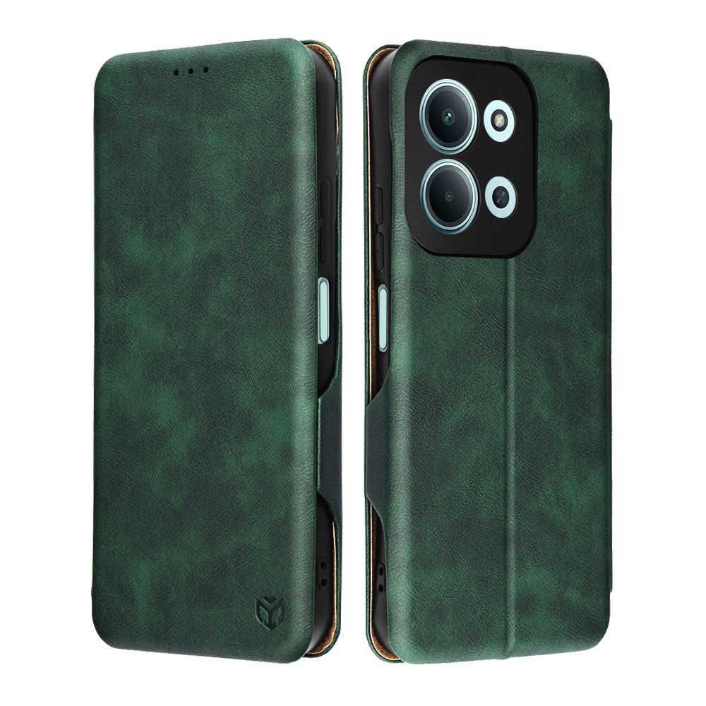 Techsuit Xiaomi Redmi 15C 4G / Redmi 15C 5G - Θήκη Βιβλίο - Safe Wallet Plus - Green