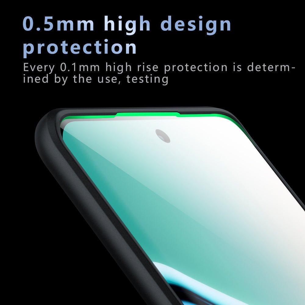 Techsuit Xiaomi Redmi Note 15 Pro 4G - Σκληρή Θήκη με Πλαίσιο Σιλικόνης και MagSafe - PureFrost MagSafe - Frosted Black