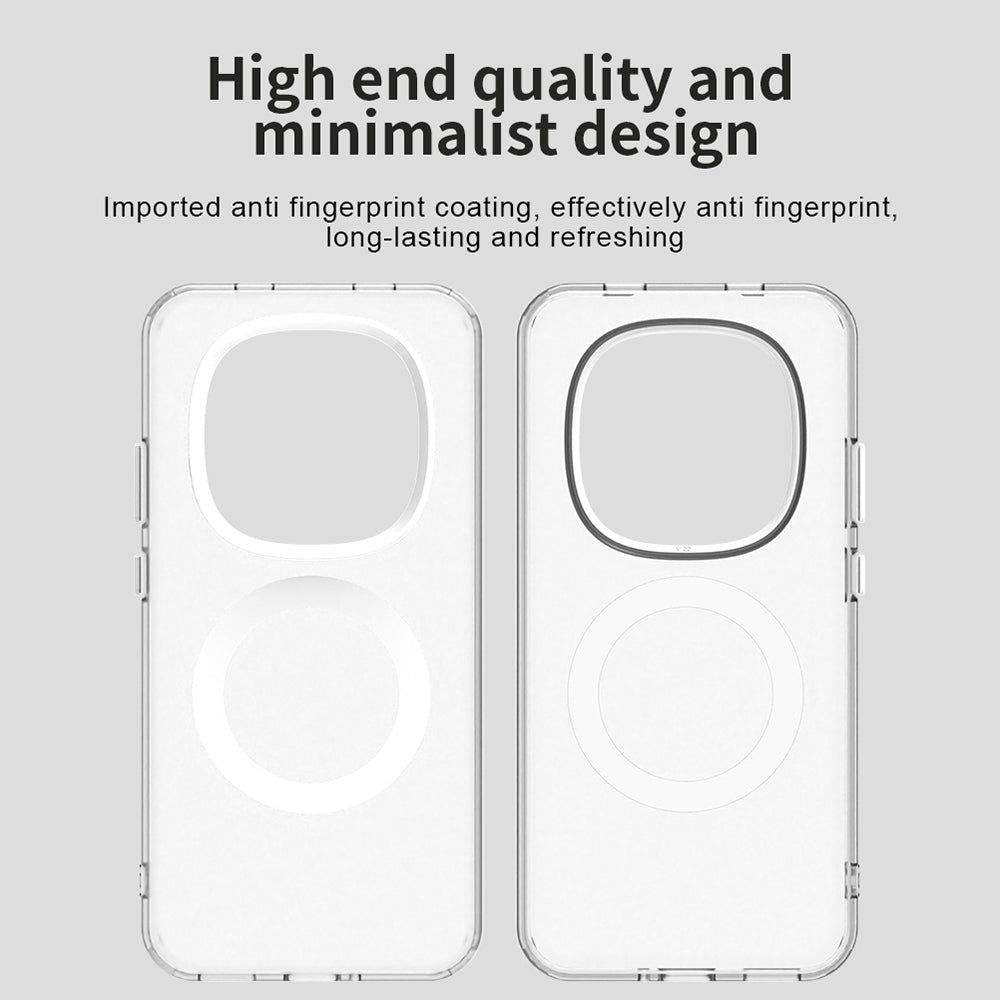 Techsuit Xiaomi Redmi Note 15 Pro 5G - Σκληρή Θήκη με Πλαίσιο Σιλικόνης και MagSafe - CandyCase MagSafe - White