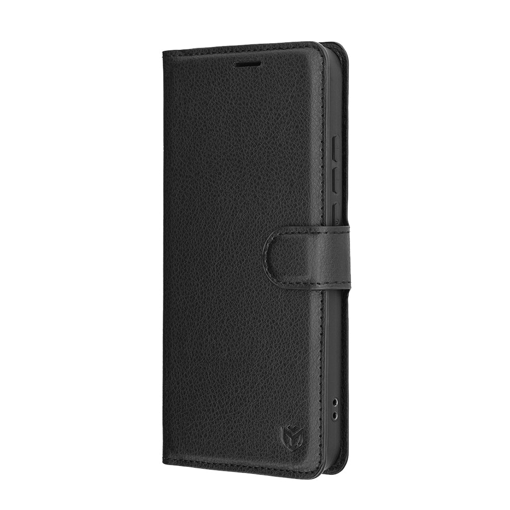 Techsuit Xiaomi Redmi Note 15 Pro 5G - Θήκη Πορτοφόλι από Δερματίνη με Stand - Leather Folio - Black