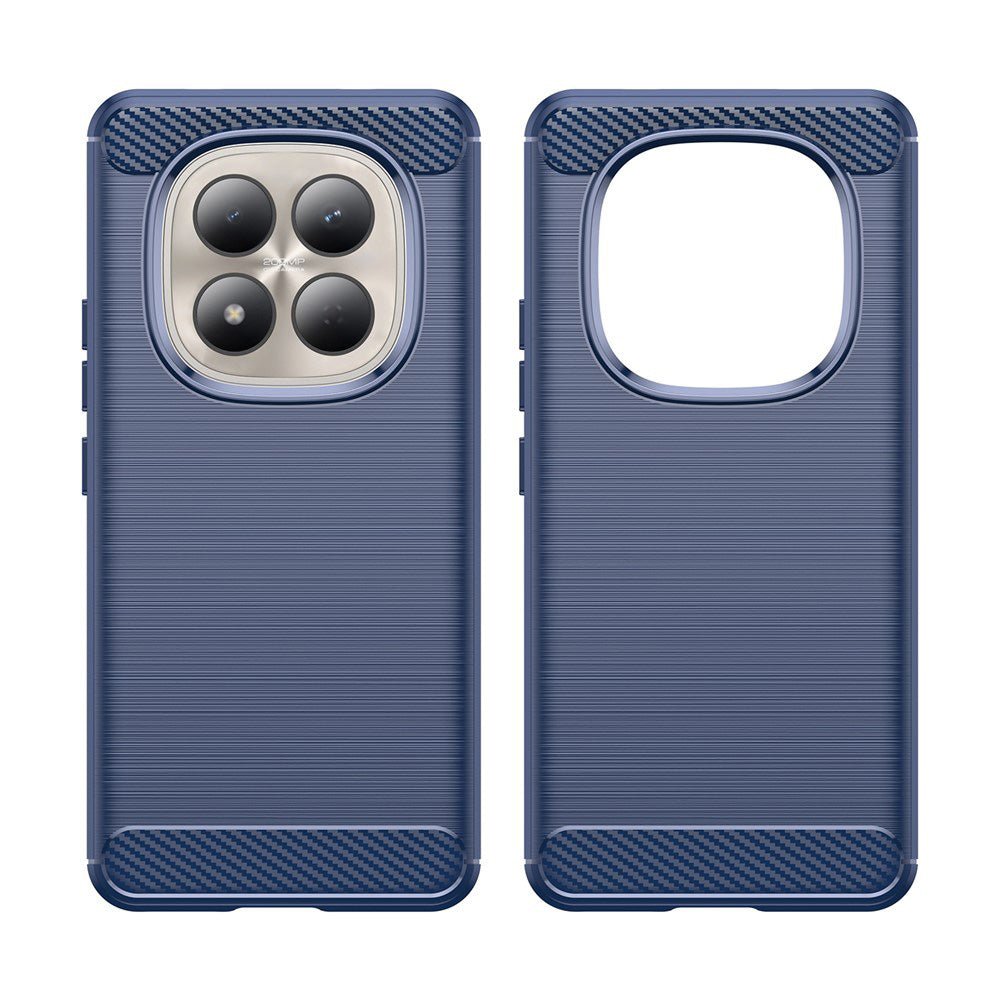 Techsuit Xiaomi Redmi Note 15 Pro 5G - Θήκη Σιλικόνης TPU - Carbon Silicone - Blue