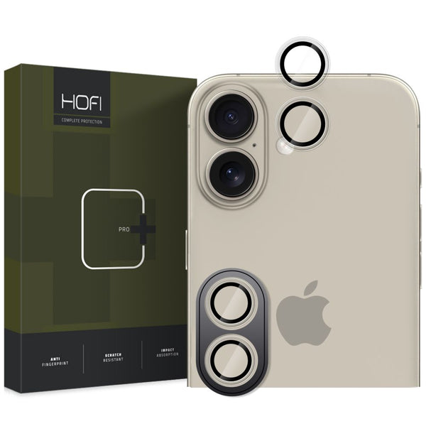 Hofi iPhone 16 / iPhone 16 Plus CamRing Pro+ Αντιχαρακτικό Γυαλί για την Κάμερα - Διάφανο - likebrands.gr