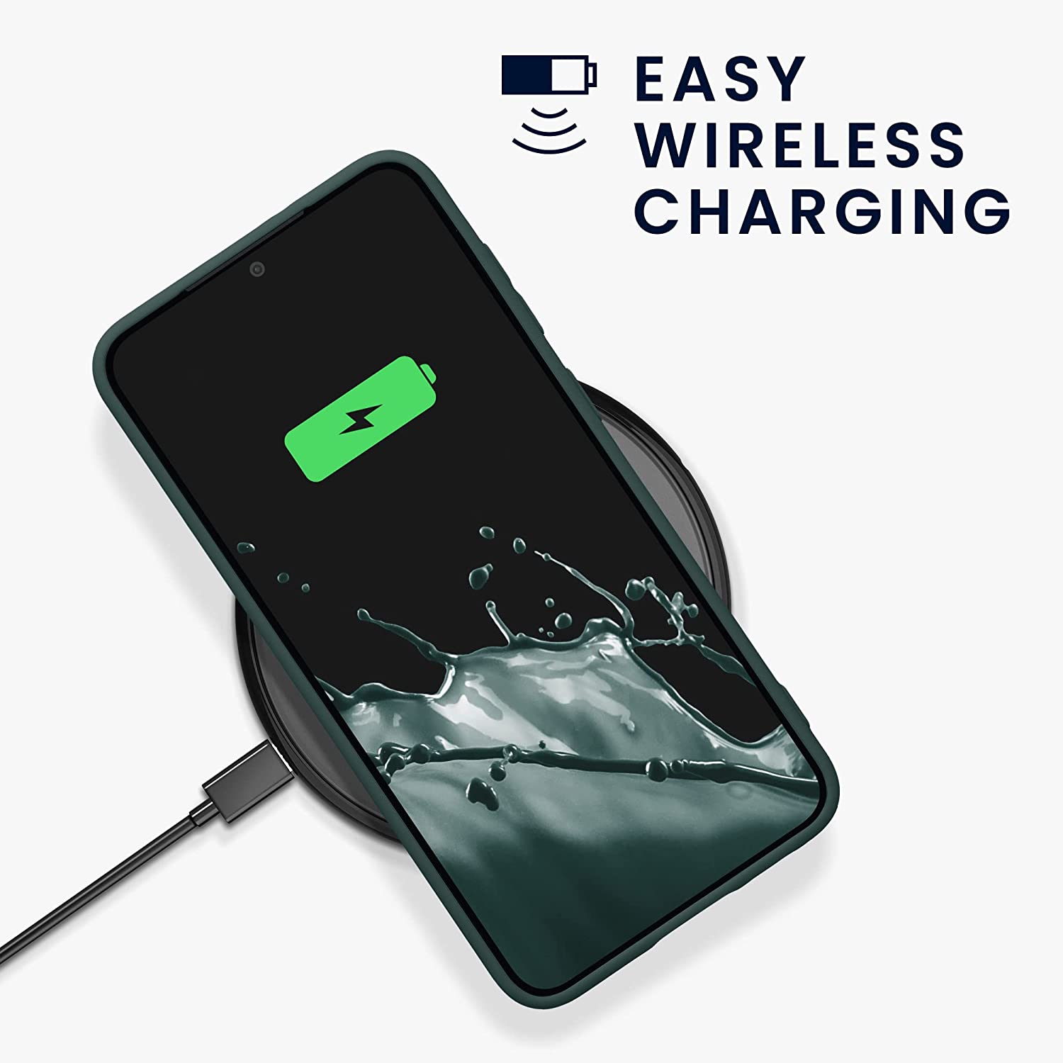 KW Samsung Galaxy S23+ Θήκη Σιλικόνης TPU - Teal Green - 60283.171