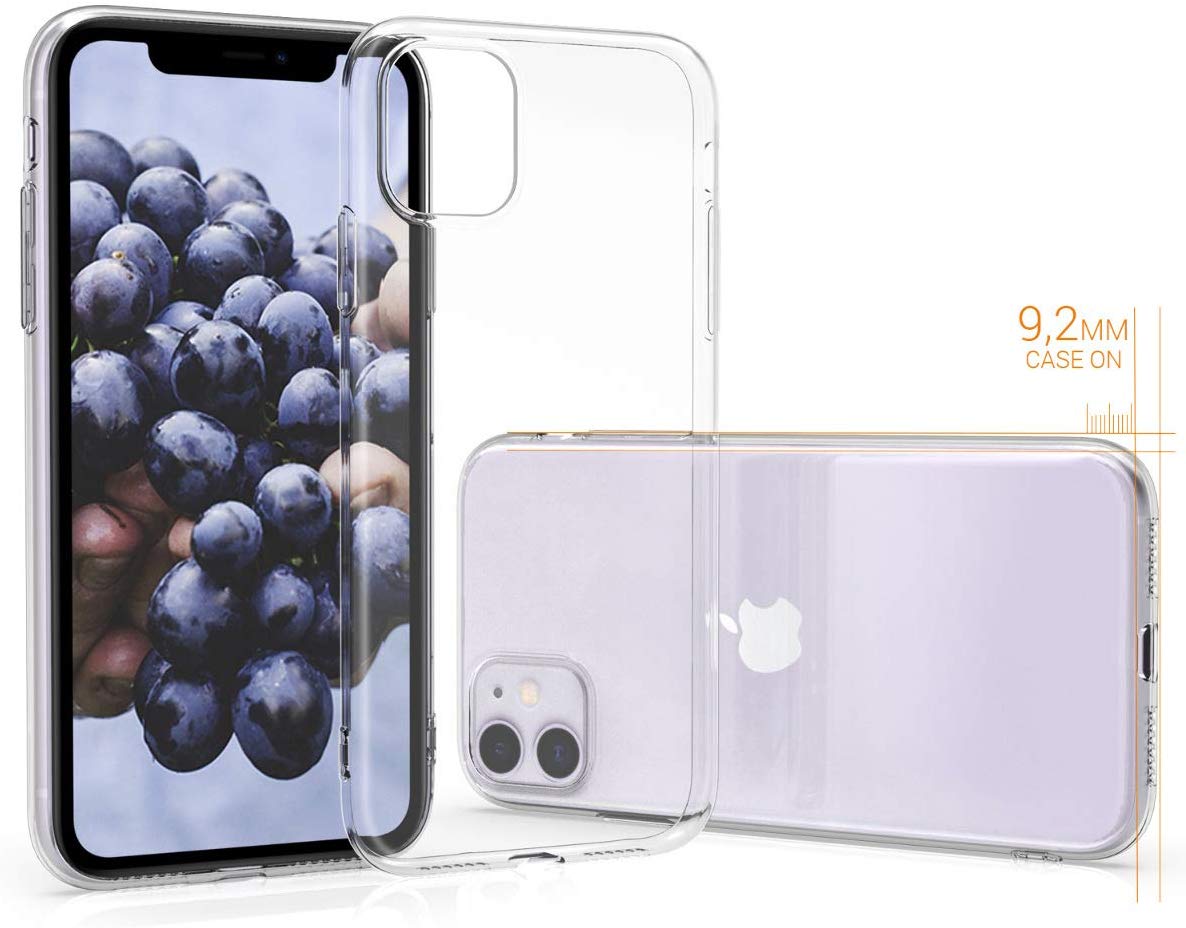 KW iPhone 11 Θήκη Σιλικόνης TPU - Διάφανη - 50355.03