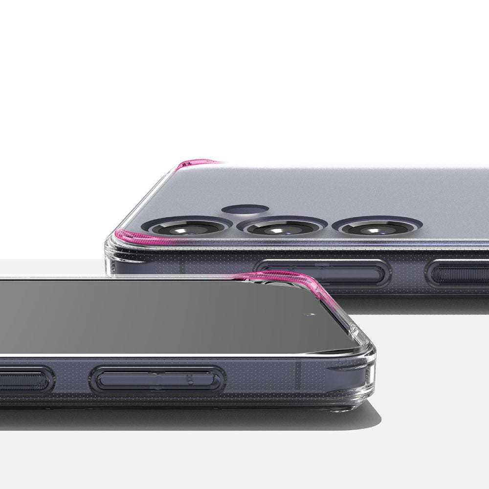 Ringke Samsung Galaxy S24 Fusion Σκληρή Θήκη με Πλαίσιο Σιλικόνης - Ματ Διάφανη