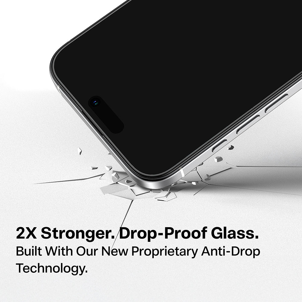 Torras iPhone 17 Pro Max - Full Screen Αντιχαρακτικό Γυαλί Οθόνης - GlassGo Install Master - Privacy