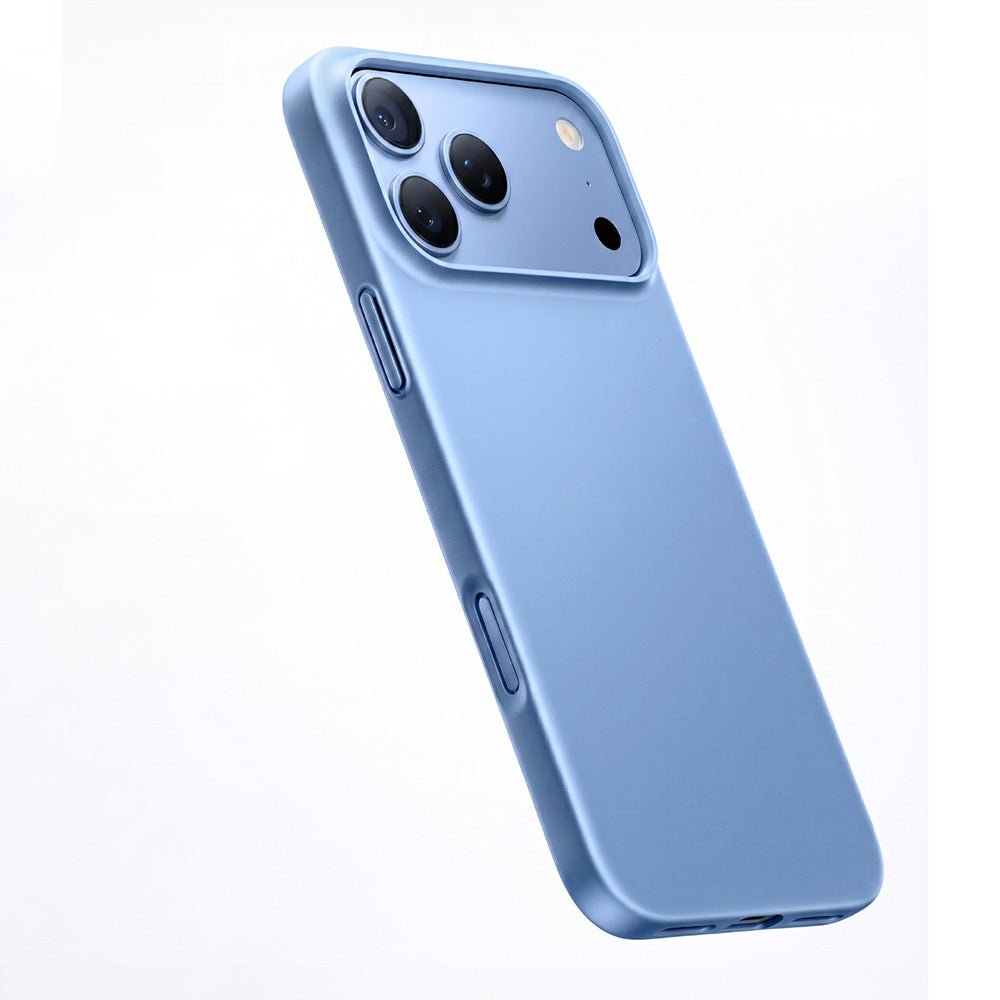 Torras iPhone 18 Pro Max / iPhone 17 Pro Max - Σκληρή Θήκη με Πλαίσιο Σιλικόνης και MagSafe - OriginFit-Mag Series - Light Blue
